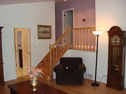 Stairs to second level