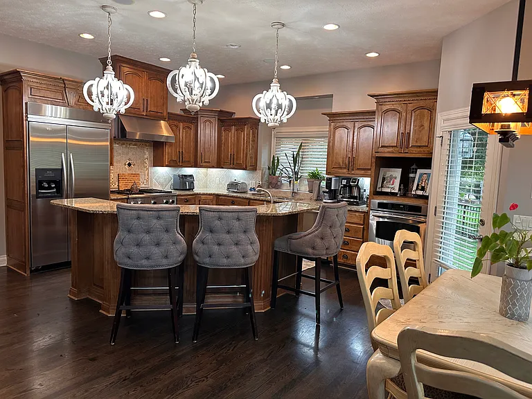 Kitchen Island View