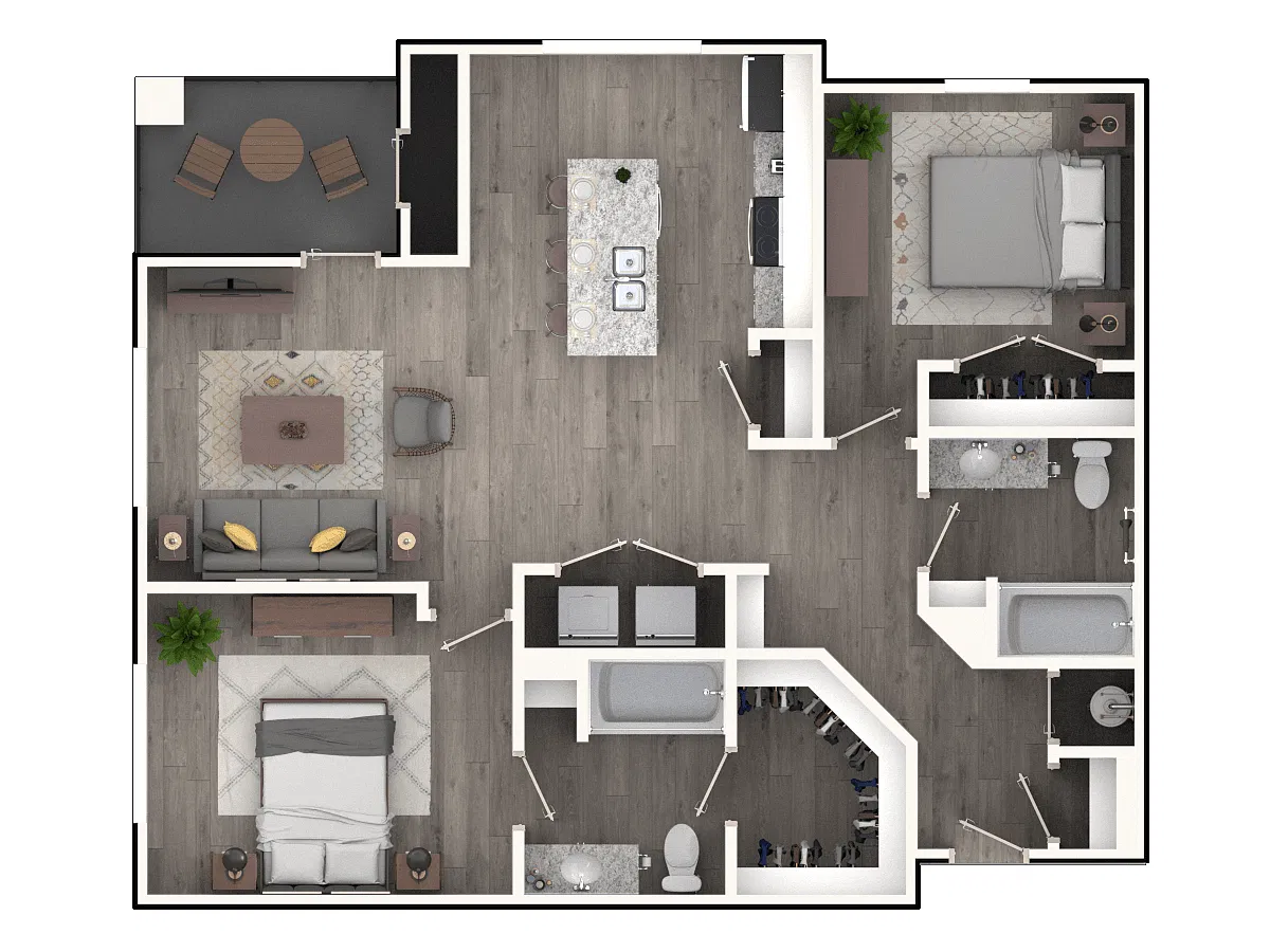 Floor plan B2