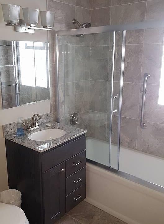 Newly remodeled bathroom