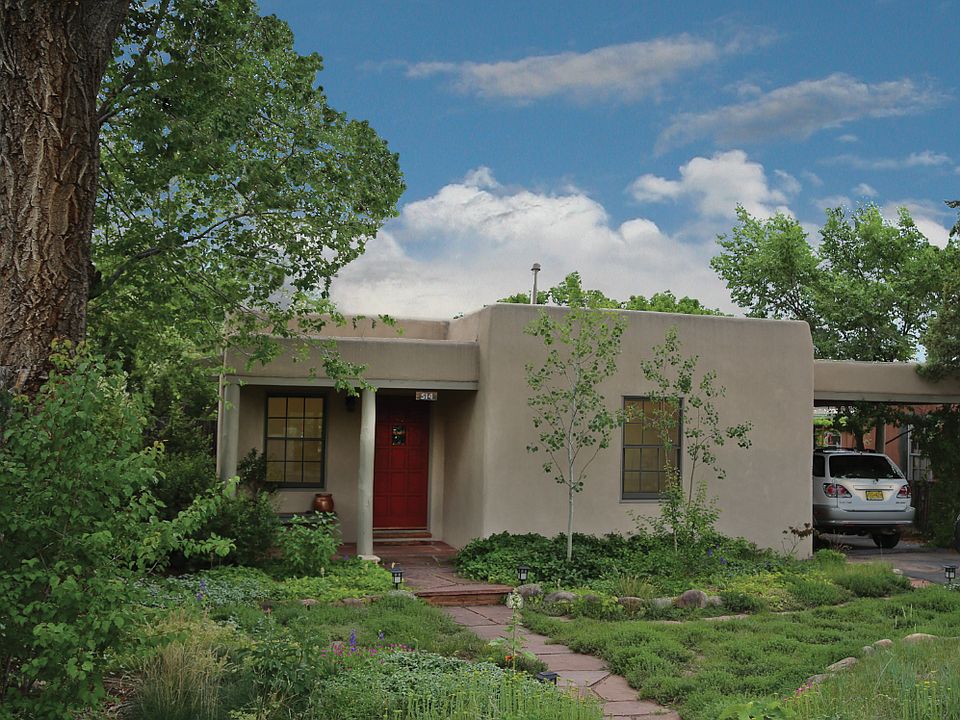 front yard with carport