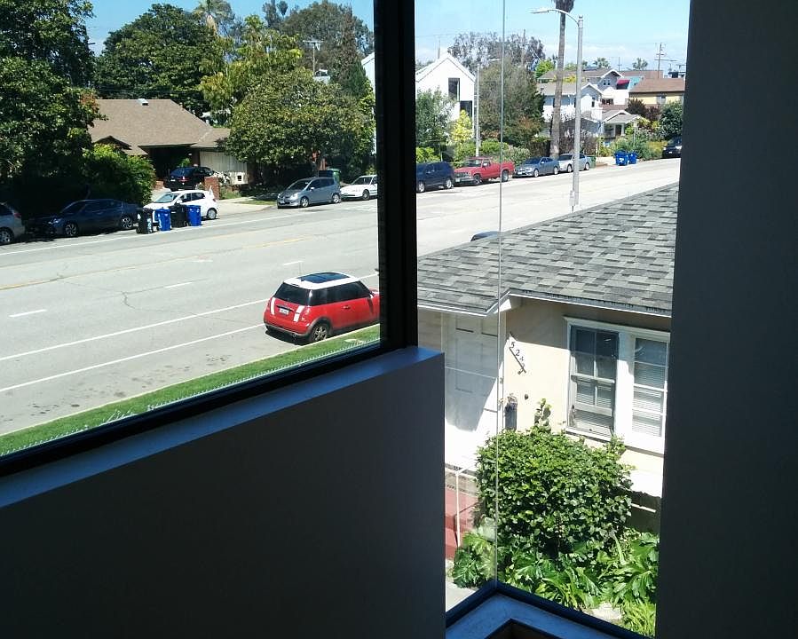 View of Grand Blvd from living room