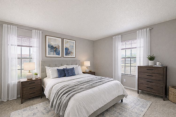 Spacious Main Bedroom at Runaway Bay Apartments