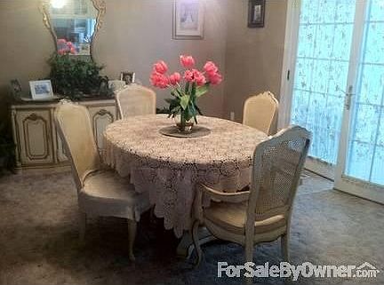 Dining Area
						:
						This shows the French doors that lead out to the all season room