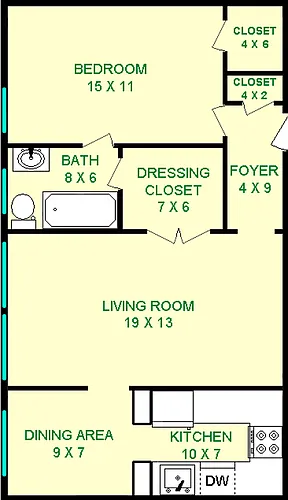 Floor plan Rosemary