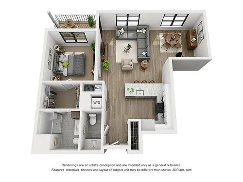 Floor plan Oak