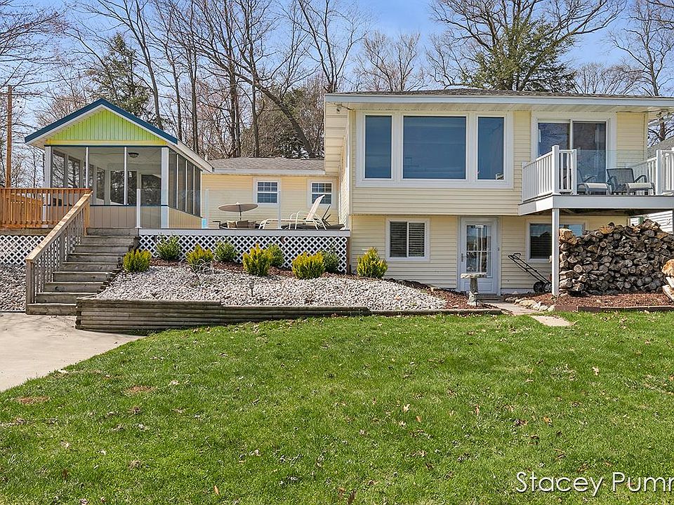 View of rear of home.