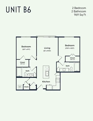 Floor plan B6