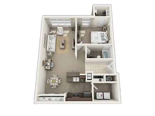 Floor plan A1