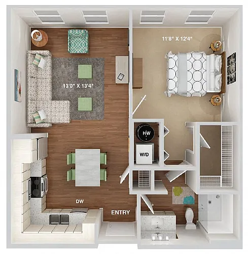 Floor plan A1A
