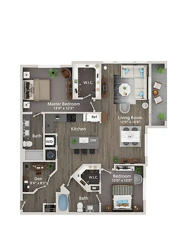 Floor plan B3