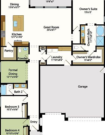 Avery Floor Plan