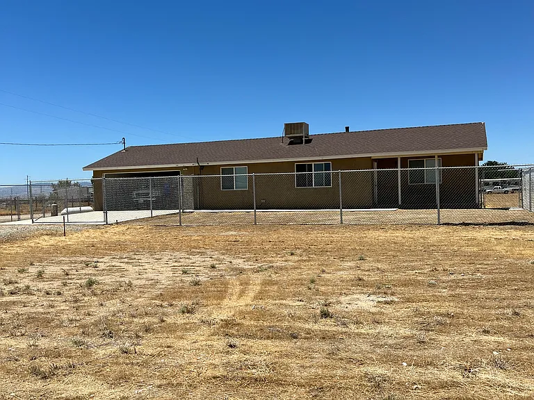 Home on large lot.
