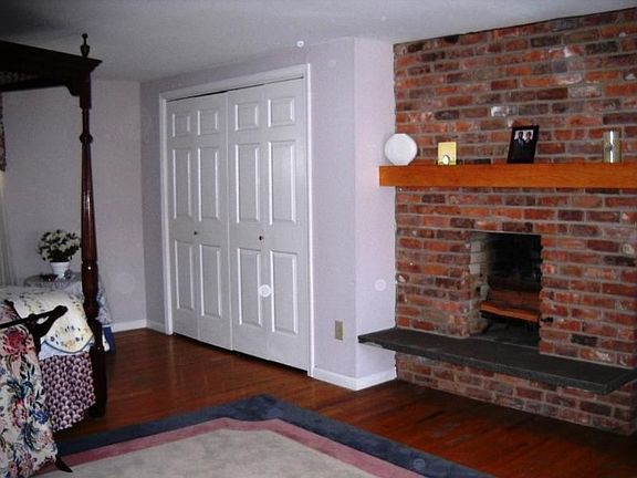 Bedroom fireplace