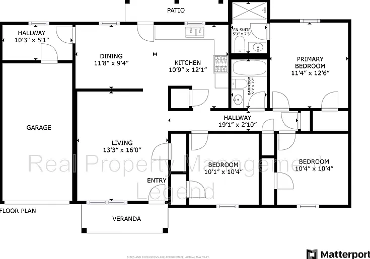 3 bed, 2.0 bath, 1428 sqft, $1,645 — Photo 3
