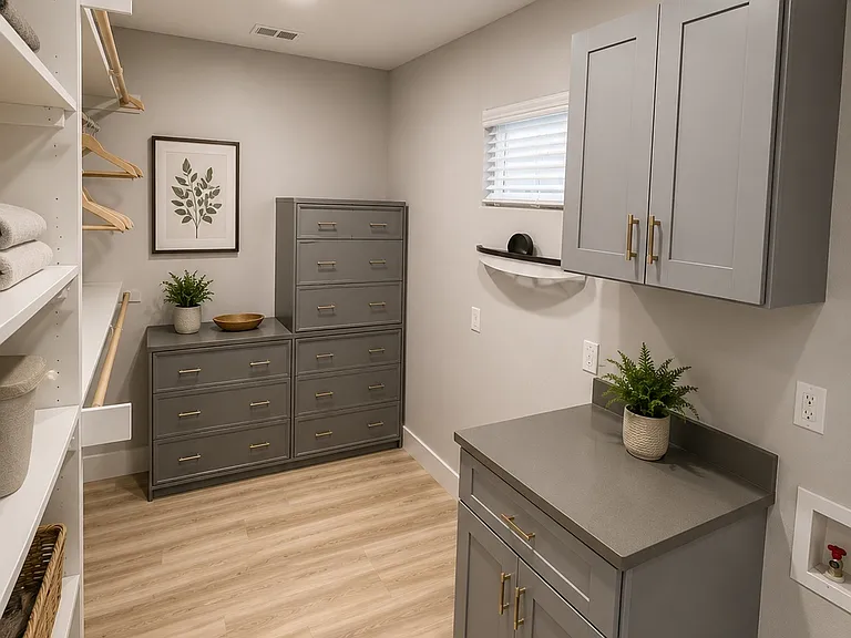 Primary Closet/ Laundry