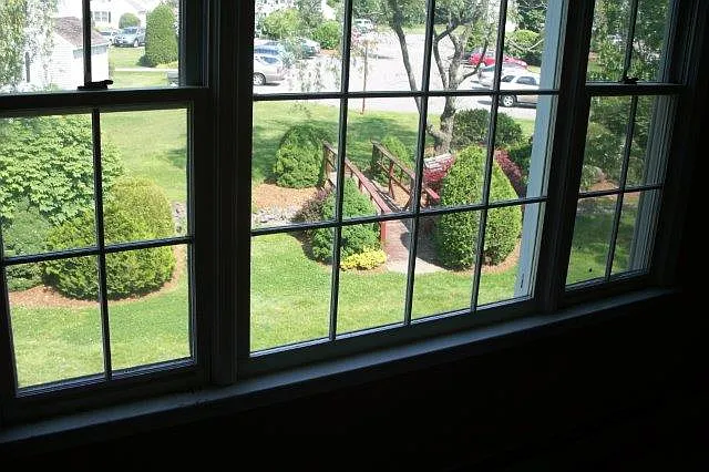 View from living area