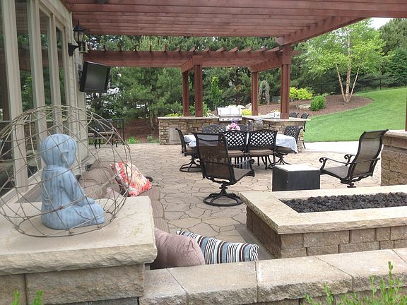 Back patio/living space