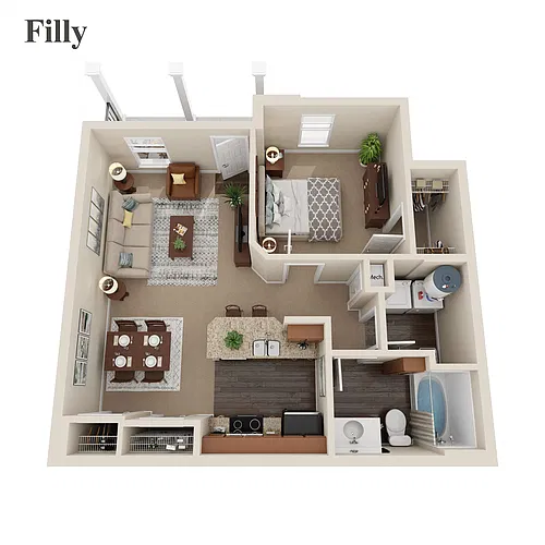 Floor plan Filly