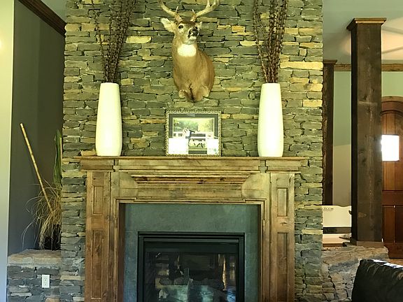 Double Sided Fire Place