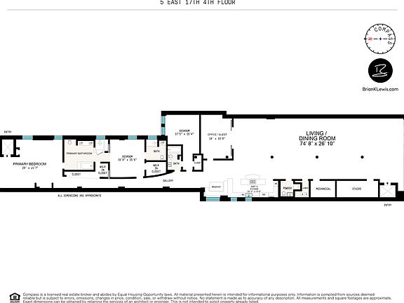 2nd image of 5 E 17th St #Loft4