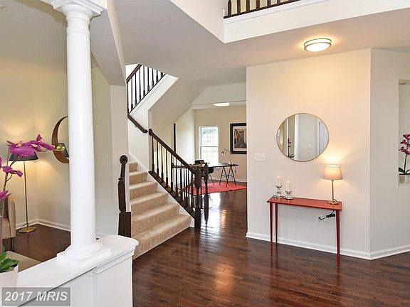 Two story foyer