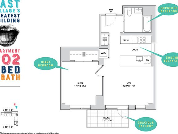 2nd image of 510 E 14th St APT 702