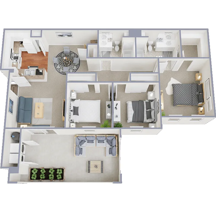 Floor plan Plan 3
