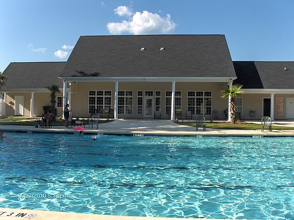 Rear of Comm Clubhouse