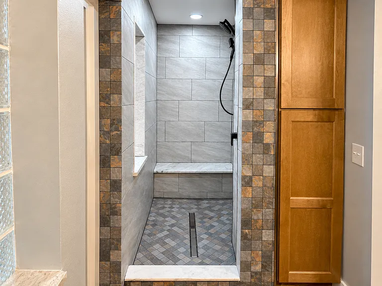 Large Master Shower