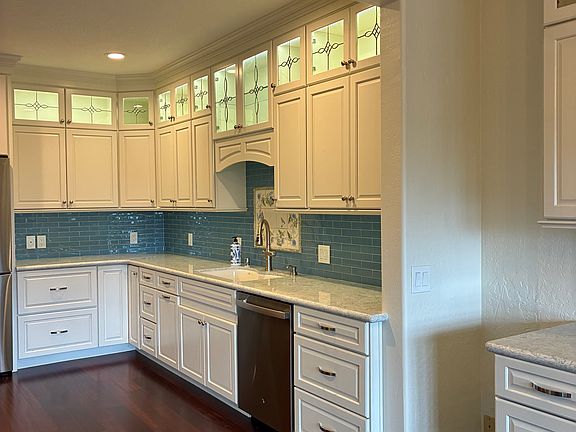 Kitchen taken from dining area