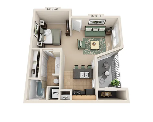 Floor plan The Massie