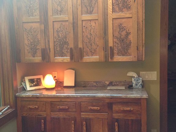 Custom bar with original hou