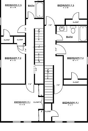 Second floor floor plan