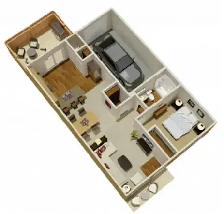 Floor plan The Hideaway