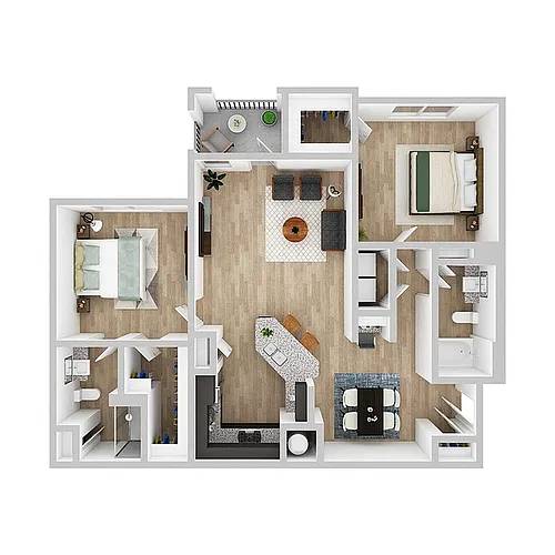 Floor plan B1
