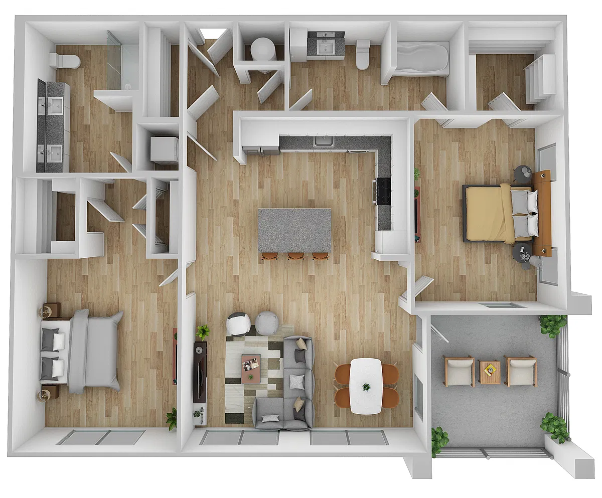 Floor plan B4