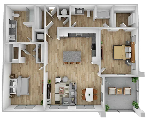 Floor plan B4