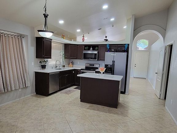 Kitchen and breakfast nook. Open floor plan!
