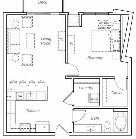 Floor plan Manitou-K