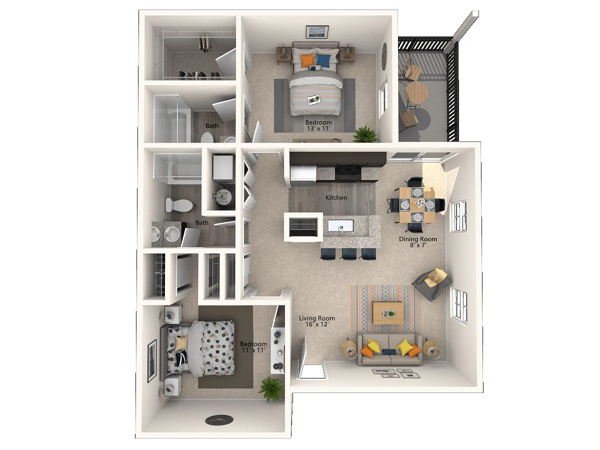 Floor plan Shenandoah