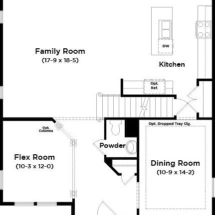 The Thames First Floor Static Floorplan