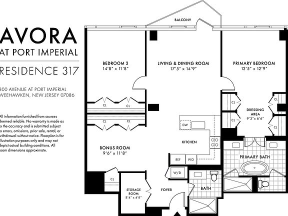 3rd image of 800 Avenue At Port Imperial APT 317