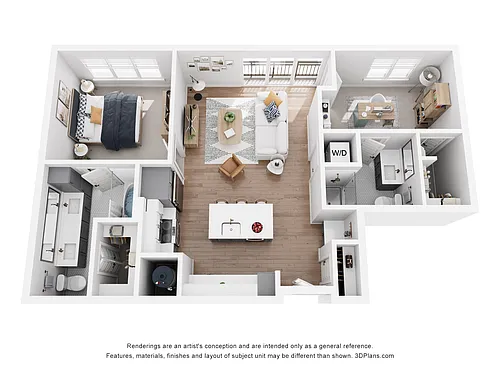 Floor plan B1