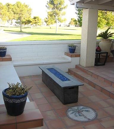 Entertain around fire pit in winter!