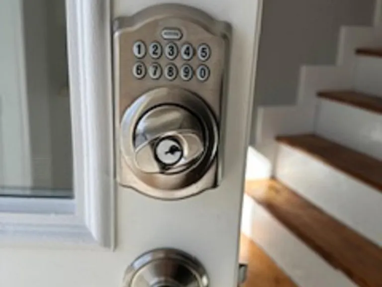 Key Pad Locks, Front & Back Doors, Both Units