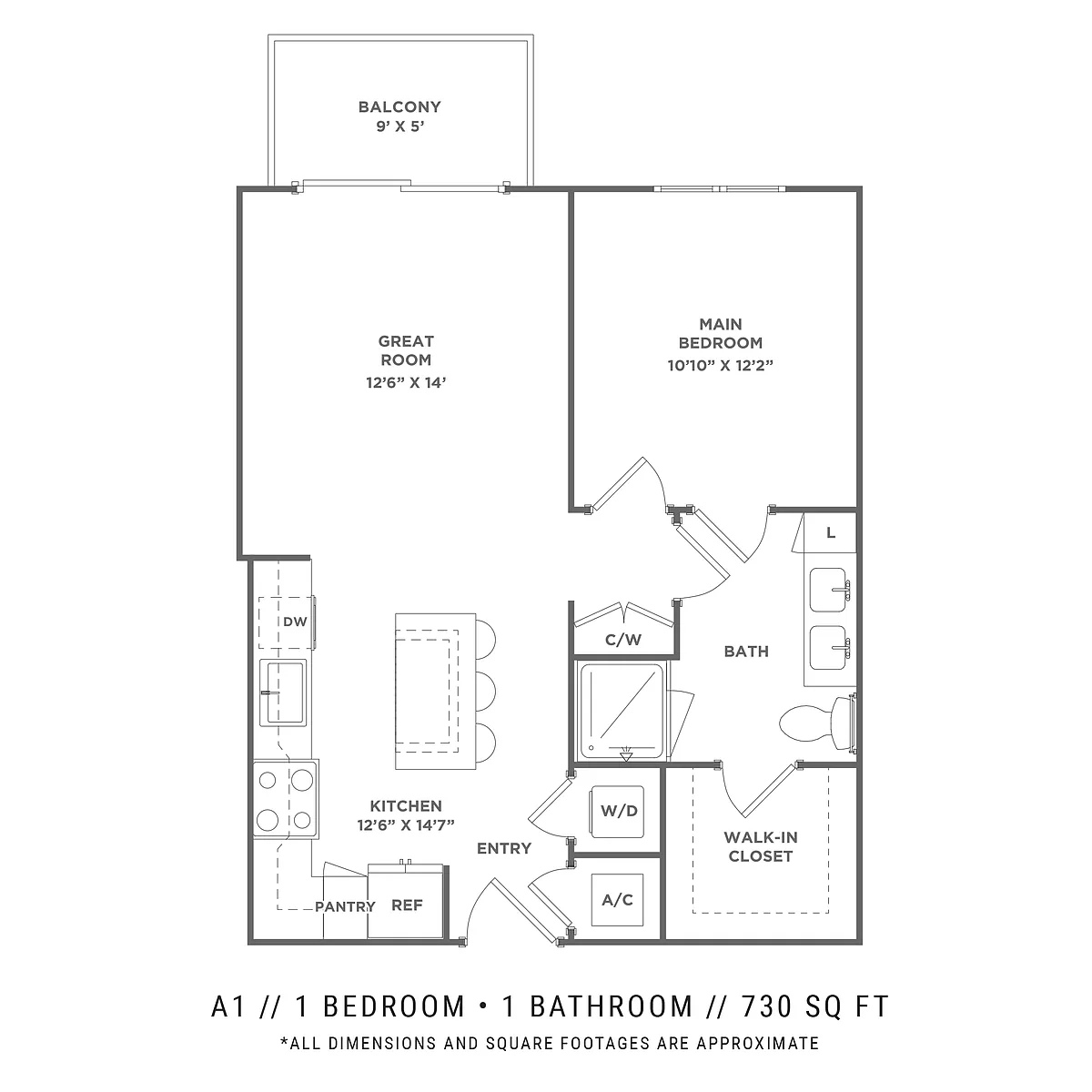 Floor plan A1