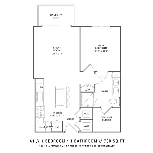 Floor plan A1