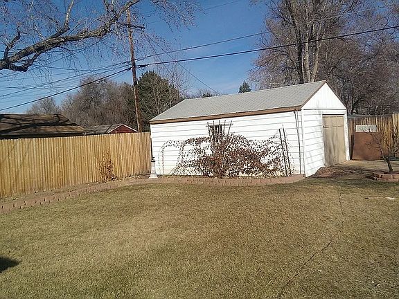 Detached garage for storage