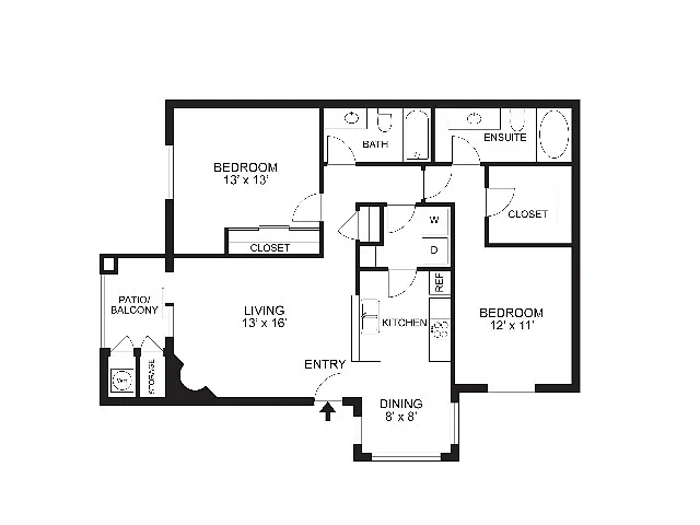 Floor plan Palm